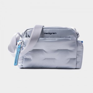Hedgren Cozy Women's Shoulder Bags Light Blue | QJT6957OK